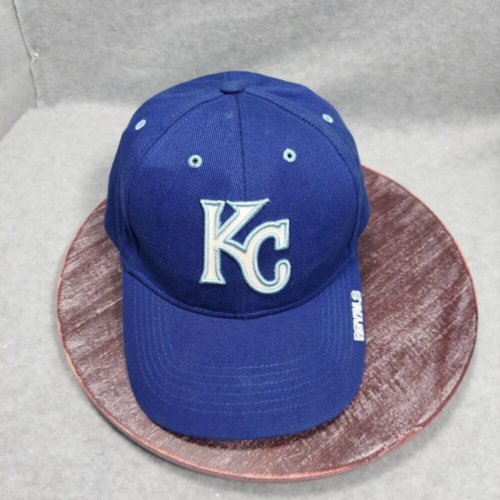 Kanasas City Royals Baseball Cap Team MLB Blue Embroidered Fan Favorite One SZ